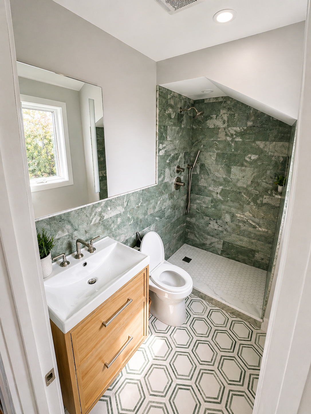 Bathroom remodeling project 6