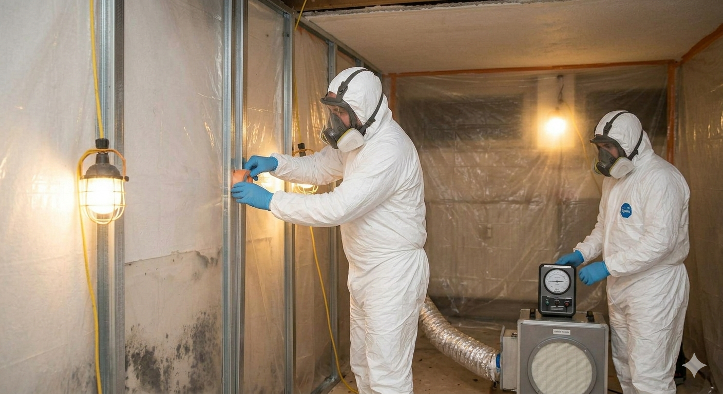 Mold removal project 3