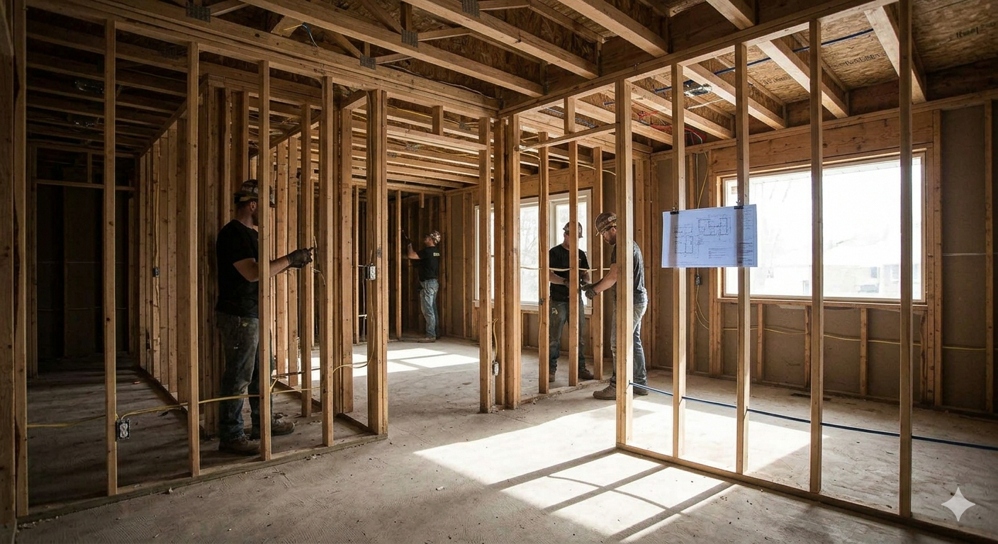 Full home renovation project 2